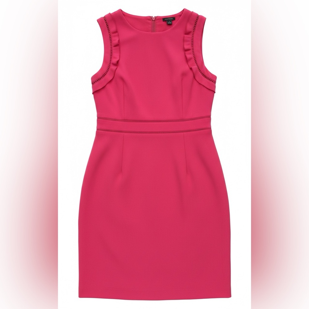 Ann Taylor Vibrant Pink Mini Dress